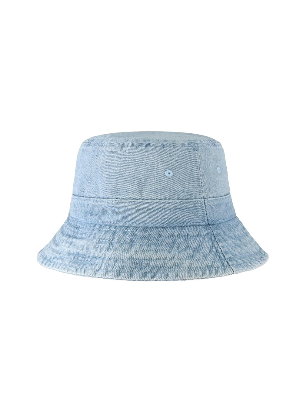 Hot Summer Bucket Hat Trendy Cotton Sun Cap for Beach | Light Denim | Size OS